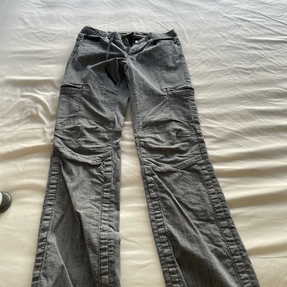 REI Women’s Convertible Roll-Up Hiking Pants – Blue, Size 6 - Picture 1 of 7